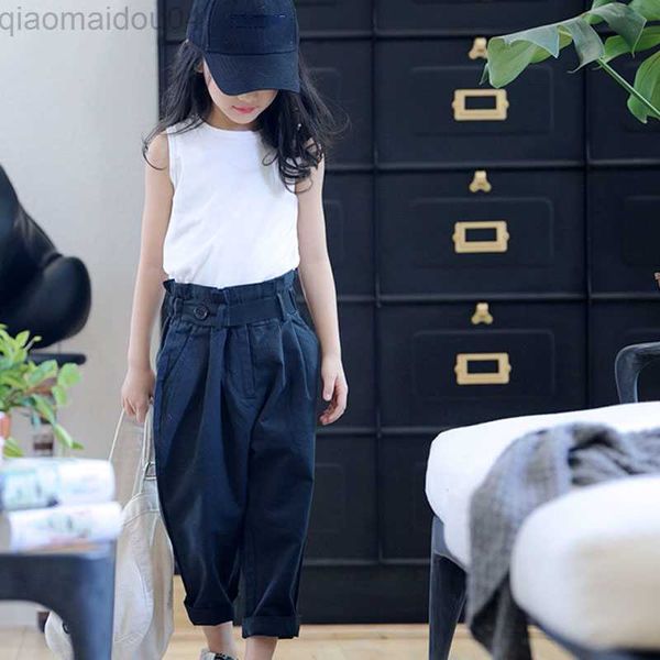 clothing sets girls' suit korean summer new baby girl clothes small fresh vest jacket + trousers children's work clothes clot aa23, White
clothing sets girls' suit korean summer new baby girl clothes small fresh vest jacket + trousers children's work clothes clot aa23, White