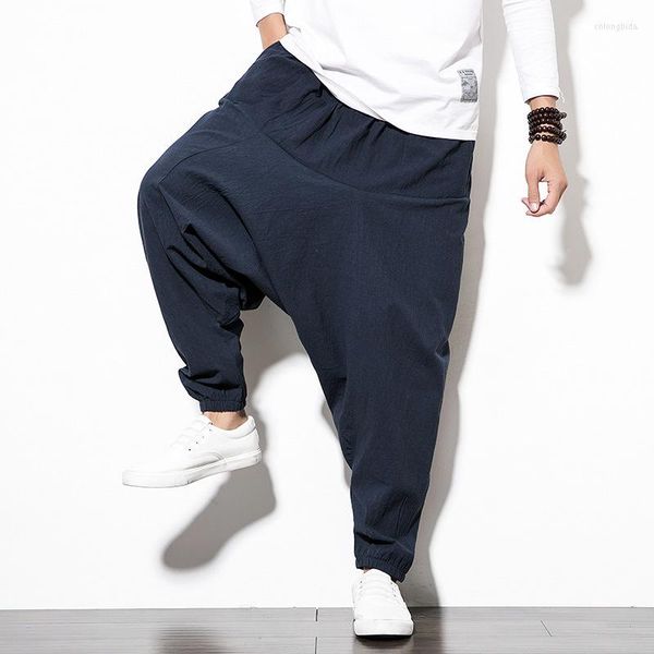 men's pants 2023 linen and women's harun casual baggy large crotch size loose hanging, Black
men's pants 2023 linen and women's harun casual baggy large crotch size loose hanging, Black
