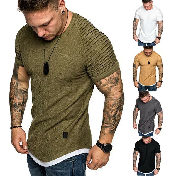 men's t-shirts casual men's t-shirts pleated wrinkled slim fit o neck short sleeve muscle solid casual shirts summer basic tee 23, White;black
men's t-shirts casual men's t-shirts pleated wrinkled slim fit o neck short sleeve muscle solid casual shirts summer basic tee 23, White;black