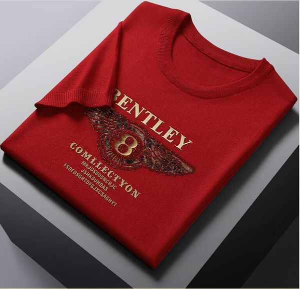 men's t-shirts designer 2023 men's sweater half sleeved knit shirt with diamond printing large size short sleeved base sweater sli, White;black
men's t-shirts designer 2023 men's sweater half sleeved knit shirt with diamond printing large size short sleeved base sweater sli, White;black