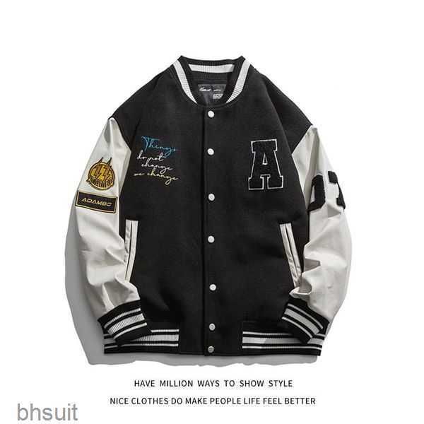 baseball spring autumn oversize jacket loose leather sleeve women's coat varsity bomber couple chic 8ike, Black;brown
baseball spring autumn oversize jacket loose leather sleeve women's coat varsity bomber couple chic 8ike, Black;brown