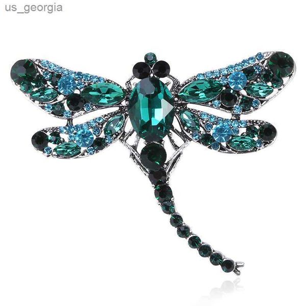 pins brooches big crystal dragonfly brooches women 6-color alloy insects brooch for women hat scarf backpack accessories, Gray
pins brooches big crystal dragonfly brooches women 6-color alloy insects brooch for women hat scarf backpack accessories, Gray
