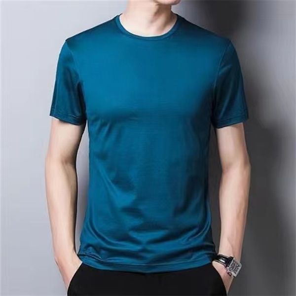 men's t-shirts silk t-shirt men's round neck solid color thin section with ice silk short sleeve trend versatile backing shirt run, White;black
men's t-shirts silk t-shirt men's round neck solid color thin section with ice silk short sleeve trend versatile backing shirt run, White;black