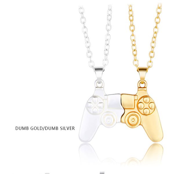 Wholesale 12pcs/dozen Magnetic Game Controller Matching BFF Friendship Necklace Pendant Her 2 Pcs Best Friends Split Matching Forever Set
Wholesale 12pcs/dozen Magnetic Game Controller Matching BFF Friendship Necklace Pendant Her 2 Pcs Best Friends Split Matching Forever Set