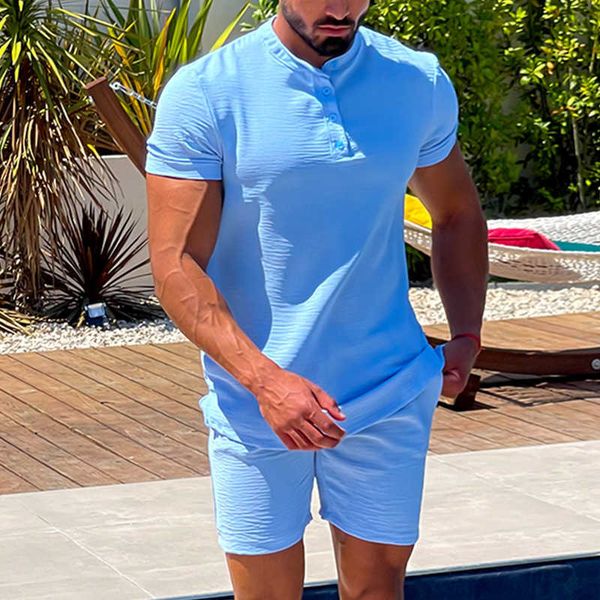 men's casual shirts vintage loose cotton linen outfits homens de manga curta e shorts conjuntos vero casual moda mens two piece ternos, White;black
men's casual shirts vintage loose cotton linen outfits homens de manga curta e shorts conjuntos vero casual moda mens two piece ternos, White;black