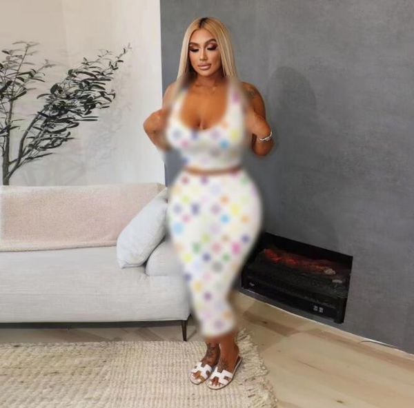 designer two piece dress women's two-piece sets women v neck low-cut vest and hip rawp skirt slim 23gg letters print casual dress, White
designer two piece dress women's two-piece sets women v neck low-cut vest and hip rawp skirt slim 23gg letters print casual dress, White