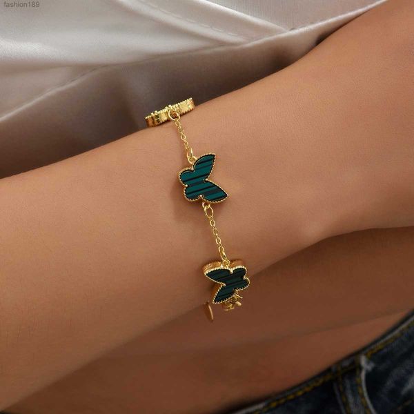 classic design colorful clover charm bracelet 18k gold stainless steel jewelry for women gift, Golden;silver
classic design colorful clover charm bracelet 18k gold stainless steel jewelry for women gift, Golden;silver