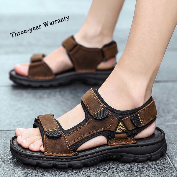 sandals big size 3848 mens genuine leather casual for outdoor breathable fashion man 230503, Black
sandals big size 3848 mens genuine leather casual for outdoor breathable fashion man 230503, Black