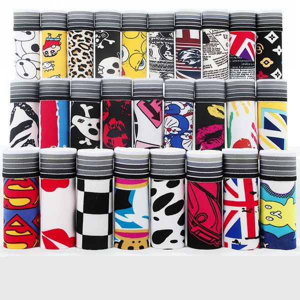 underpants 10pcs/lot lovely cartoon print man boxers homme fashion silk underwear men comfortable underpants soft breathable male panties 23, Black;white
underpants 10pcs/lot lovely cartoon print man boxers homme fashion silk underwear men comfortable underpants soft breathable male panties 23, Black;white