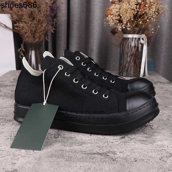 2023 correctfashion brand rick ro low shoes black canvas skating men owens sneakers women's everyday shoes
2023 correctfashion brand rick ro low shoes black canvas skating men owens sneakers women's everyday shoes