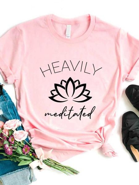 heavily meditated lotus print men t shirt short sleeve o neck loose men tshirt ladies fashion tee shirt clothes mujer, White;black 
heavily meditated lotus print men t shirt short sleeve o neck loose men tshirt ladies fashion tee shirt clothes mujer, White;black