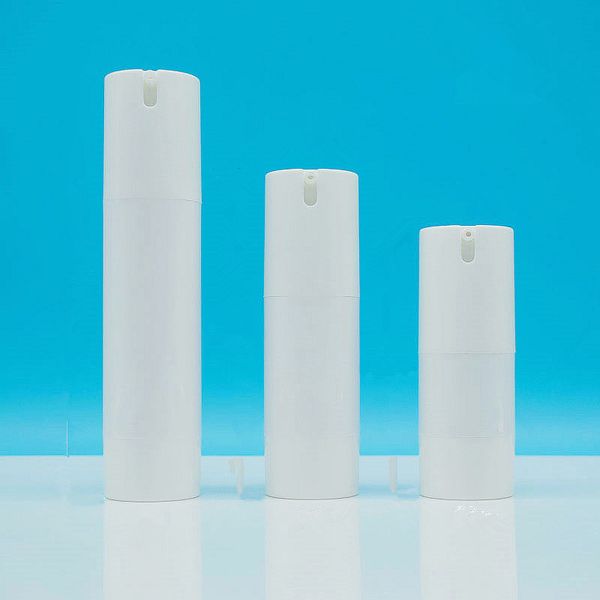 100pcs/lot 15/30/50ml plastic airless pump bottles white cosmetics container vacuum empty lotion bottle
100pcs/lot 15/30/50ml plastic airless pump bottles white cosmetics container vacuum empty lotion bottle