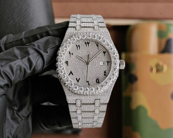 high-end watches, zircon, moissanite watches, swiss movement, waterproof 50m, handmade and customizable styles., Slivery;black
high-end watches, zircon, moissanite watches, swiss movement, waterproof 50m, handmade and customizable styles., Slivery;black