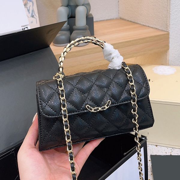 womens rectangular caviar leather vanity bags clssic calfskin handle totes gold metal hardware matelasse chain crossbody shoulder cosmetic c
womens rectangular caviar leather vanity bags clssic calfskin handle totes gold metal hardware matelasse chain crossbody shoulder cosmetic c