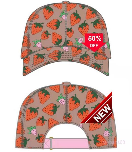 quality 23ss strawberry baseball caps man's cotton cactus classic letter ball summer women sun hats outdoor adjustable snapback cap228, Blue;gray
quality 23ss strawberry baseball caps man's cotton cactus classic letter ball summer women sun hats outdoor adjustable snapback cap228, Blue;gray