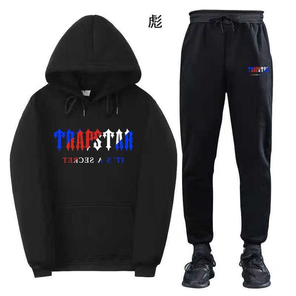 trapstar fashion brand new men's and women's hoodie set plush sweater casual sports two-piece couple set, Black;white
trapstar fashion brand new men's and women's hoodie set plush sweater casual sports two-piece couple set, Black;white