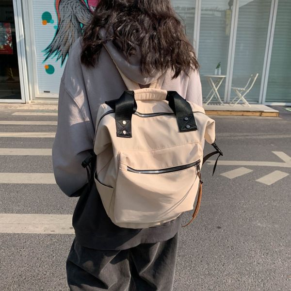 school bags casual nylon backpack women larege capacity travel book for teenage girls students satchel handbag daypack 230504
school bags casual nylon backpack women larege capacity travel book for teenage girls students satchel handbag daypack 230504