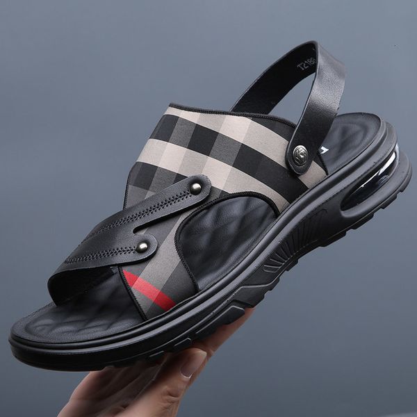 sandals men twolayer cowhide flower cloth slippers mens fashion outer wear personalized size 3845 230503, Black
sandals men twolayer cowhide flower cloth slippers mens fashion outer wear personalized size 3845 230503, Black
