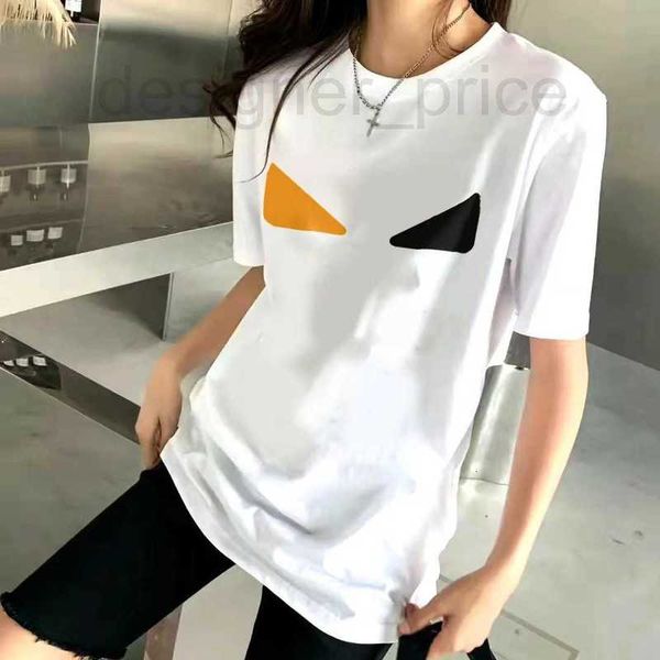 women's t-shirt designer 2023 spring/summer new product couple's little monster eye print round neck short sleeve t-shirt men', White
women's t-shirt designer 2023 spring/summer new product couple's little monster eye print round neck short sleeve t-shirt men', White