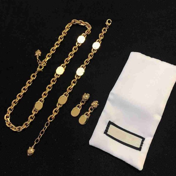 fashion design letter bracelet for woman gift set gold plated necklace earrings jewelry supply, Black
fashion design letter bracelet for woman gift set gold plated necklace earrings jewelry supply, Black