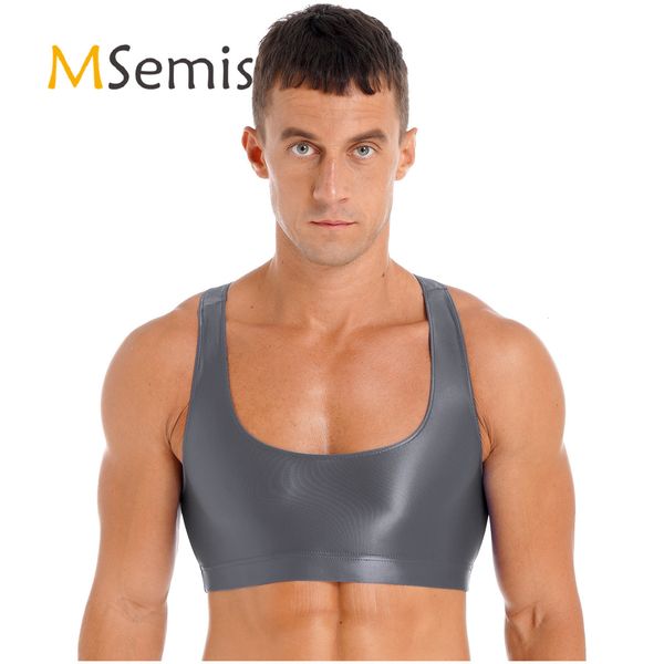 men' tank vest mens sleeveless tank clubwear glossy u neck tank solid color swimsuit vest yoga sport fitness 230503, White;black
men' tank vest mens sleeveless tank clubwear glossy u neck tank solid color swimsuit vest yoga sport fitness 230503, White;black