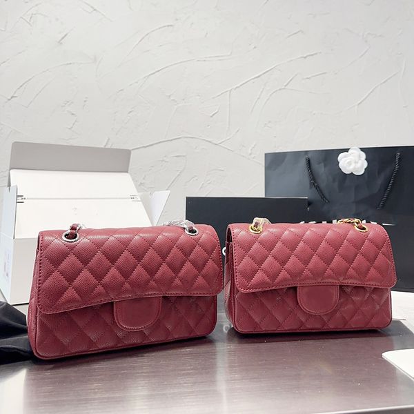 23cm ladies classic double flap quilted medium bags caviar leather calfskin purse gold/silver metal hardware matelasse chain multi pochette
23cm ladies classic double flap quilted medium bags caviar leather calfskin purse gold/silver metal hardware matelasse chain multi pochette