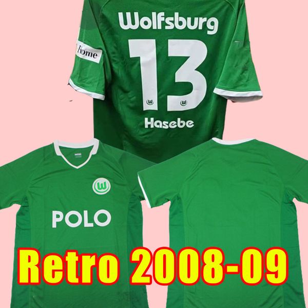 08 09 wolfsburg retro soccer jerseys champion 2009 roussillon steffen weghorst klaus guilavogui baku men football shirt vintage short sleeve, Black;yellow
08 09 wolfsburg retro soccer jerseys champion 2009 roussillon steffen weghorst klaus guilavogui baku men football shirt vintage short sleeve, Black;yellow