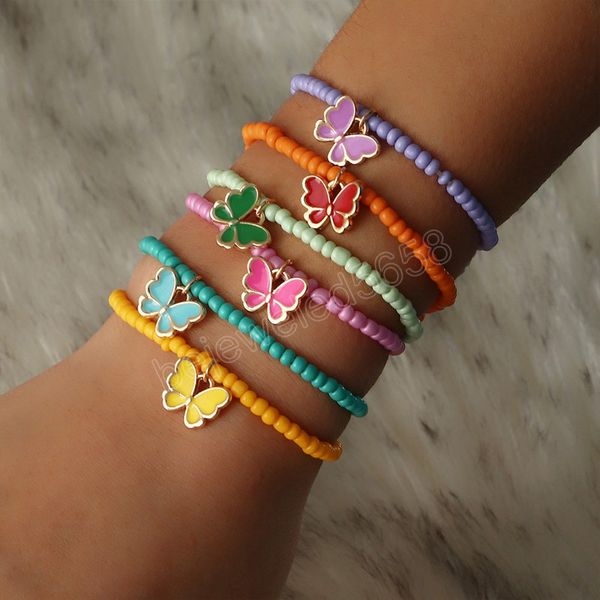 bohemia rainbow beads bracelet for women beauty cute colorful butterfly hand-woven bracelet set jewelry party gifts, Golden;silver
bohemia rainbow beads bracelet for women beauty cute colorful butterfly hand-woven bracelet set jewelry party gifts, Golden;silver
