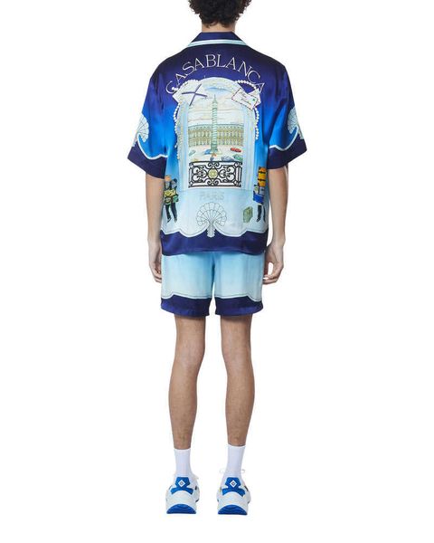 23ss casablanca designer shirt silk casual style car scene loose fit men and women versatile fashion brand hawaii beach short sleeve, White;black
23ss casablanca designer shirt silk casual style car scene loose fit men and women versatile fashion brand hawaii beach short sleeve, White;black