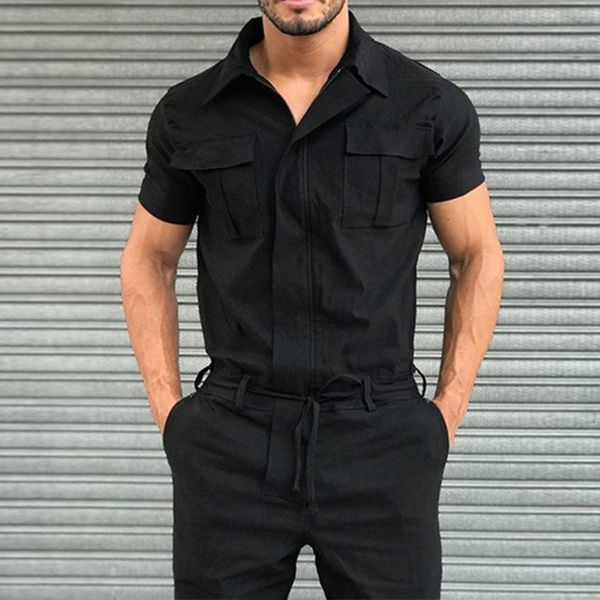 men s tracksuits cargo pants shirt overall 2023 summer male short sleeve long trousers jumpsuit romper with pockets casual slim streetwear 2, Gray
men s tracksuits cargo pants shirt overall 2023 summer male short sleeve long trousers jumpsuit romper with pockets casual slim streetwear 2, Gray