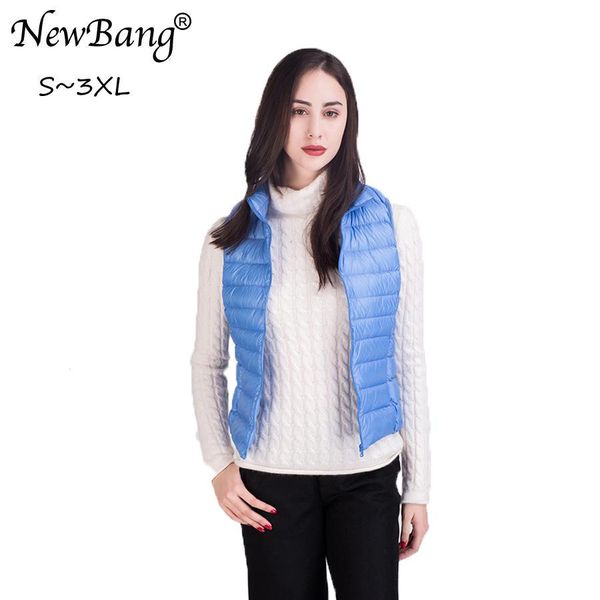 vests newbang women's sleeveless ultra light duck down vest women slim warm gilet outwear down vests female windproof waistcoat, Black;white
vests newbang women's sleeveless ultra light duck down vest women slim warm gilet outwear down vests female windproof waistcoat, Black;white