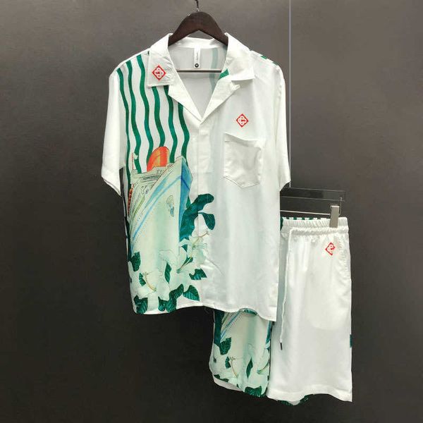men's casual shirts casual holiday printed shirt fashion 2023 summer loose short sleeve lapel cardigan shirt men camiseta manga longa, White;black
men's casual shirts casual holiday printed shirt fashion 2023 summer loose short sleeve lapel cardigan shirt men camiseta manga longa, White;black