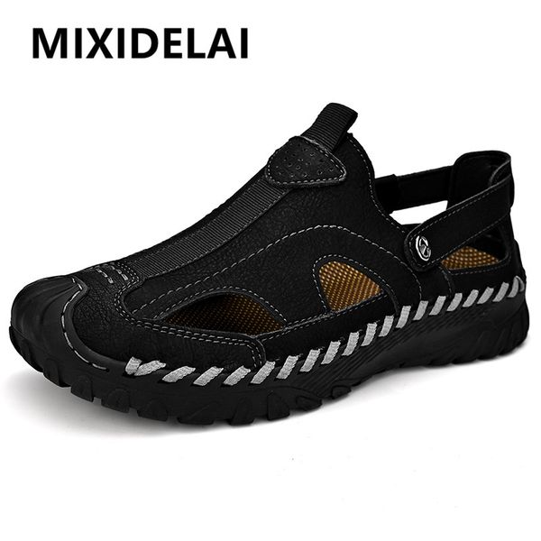sandals outdoor mens breathable summer comfortable shoes handmade plus size sneakers rubber beach 230503, Black
sandals outdoor mens breathable summer comfortable shoes handmade plus size sneakers rubber beach 230503, Black