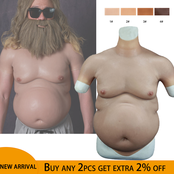 costume accessories belly waist silicone simulated beer belly suit novelty fun for cosplay costumes realistic pot belly b, Silver
costume accessories belly waist silicone simulated beer belly suit novelty fun for cosplay costumes realistic pot belly b, Silver