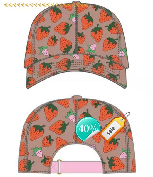 2023yearh quality strawberry baseball caps man's cotton cactus classic letter Ball caps summer women sun hats outdoor adjustable Snapback Cap girl's cute visor12
2023yearh quality strawberry baseball caps man's cotton cactus classic letter Ball caps summer women sun hats outdoor adjustable Snapback Cap girl's cute visor12