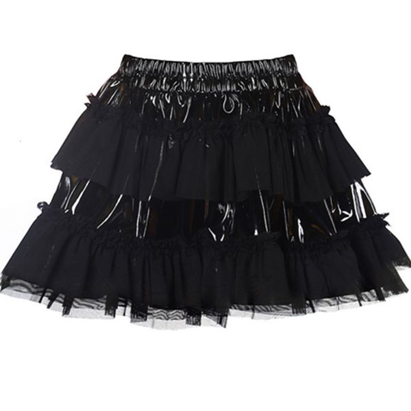 skirts s pvc patchwork mesh tutu vinyl wet look corset pettiskirts elastic waist petticoat mini ruffle 230503, Black
skirts s pvc patchwork mesh tutu vinyl wet look corset pettiskirts elastic waist petticoat mini ruffle 230503, Black