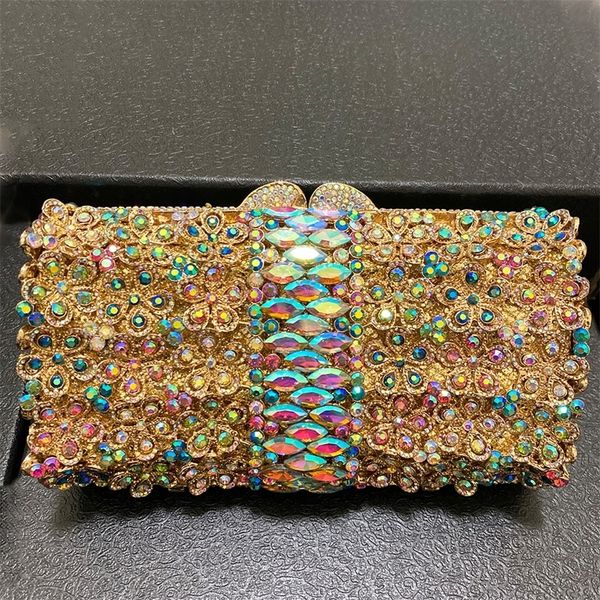 evening bags christmas gift ab diamond evening clutches for wedding and party purse luxury women's gold flower shoulder bags 230428
evening bags christmas gift ab diamond evening clutches for wedding and party purse luxury women's gold flower shoulder bags 230428