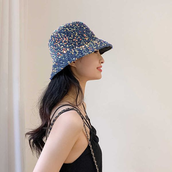 wide brim hats shiny fisherman hats women colorful sequined hat fashion fisherman hat trendy party bonnets brand designer casual bucket hats, Blue;gray
wide brim hats shiny fisherman hats women colorful sequined hat fashion fisherman hat trendy party bonnets brand designer casual bucket hats, Blue;gray