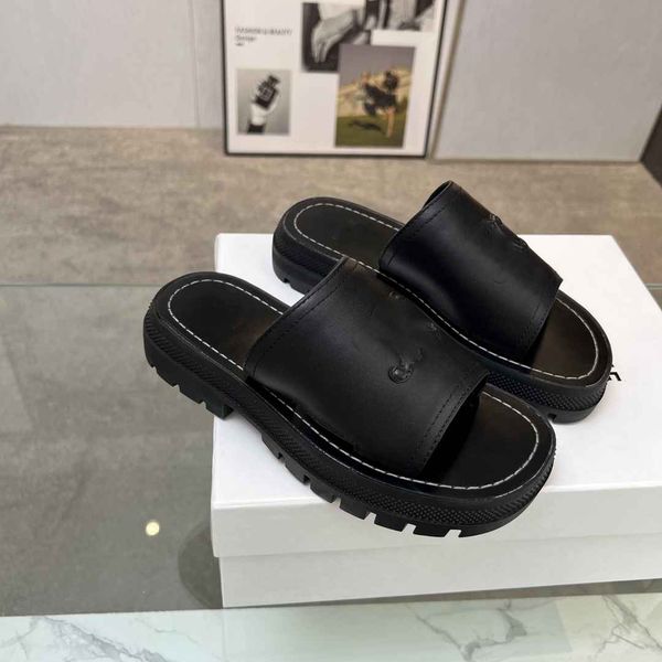 designer platform sandals women heel leather slippers platform celins slide rubber sandal summer fashion thrdfg, Black
designer platform sandals women heel leather slippers platform celins slide rubber sandal summer fashion thrdfg, Black