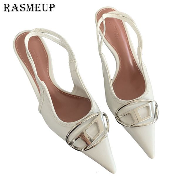 sandals rasmeup fashion high heel shoes women slingback female pointed toe elegant pumps party brand buckle slip on mule 230503, Black
sandals rasmeup fashion high heel shoes women slingback female pointed toe elegant pumps party brand buckle slip on mule 230503, Black