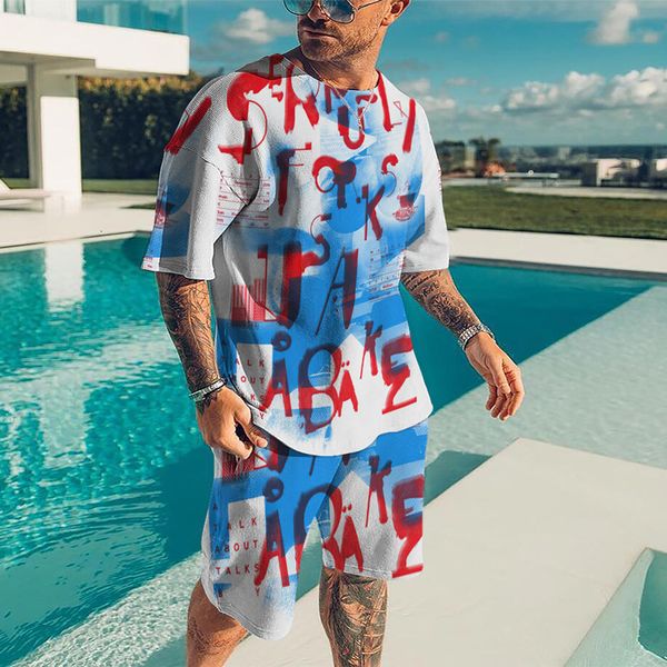 mens tracksuits summer tracksuit 2piece set hip hop round neck letter printing tshirts sets casual short sleeve streetwear fashion men cloth, Gray
mens tracksuits summer tracksuit 2piece set hip hop round neck letter printing tshirts sets casual short sleeve streetwear fashion men cloth, Gray