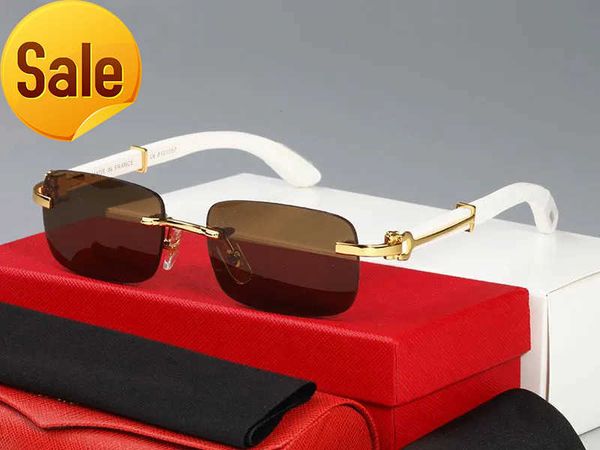 man carti glasses designer sunglasses women fashion frameless rectangle coating buffalo horn sunglass uv400 evidence eyeglass wooden mens ey, White;black
man carti glasses designer sunglasses women fashion frameless rectangle coating buffalo horn sunglass uv400 evidence eyeglass wooden mens ey, White;black