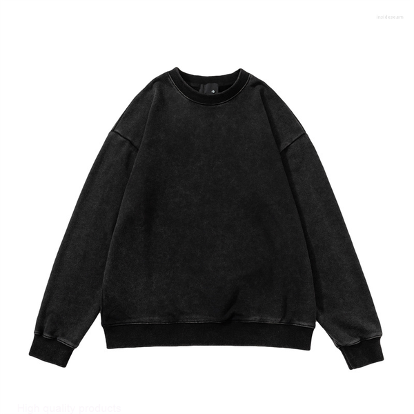 men's hoodies spring autumn 2023 pure black simple sweatshirt men women washed worn round neck hoodie terry fabric pullover
men's hoodies spring autumn 2023 pure black simple sweatshirt men women washed worn round neck hoodie terry fabric pullover