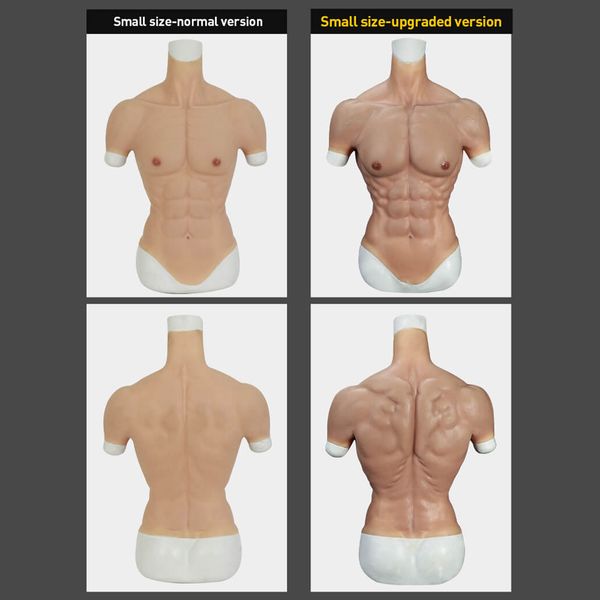 costume accessories upgraded silicone muscle suit small size breastplate fake chest muscle costume body suit women cosplay cross, Silver
costume accessories upgraded silicone muscle suit small size breastplate fake chest muscle costume body suit women cosplay cross, Silver