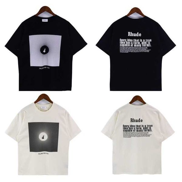 designer men's t-shirts rhude new falling for you tee falling high street fashion brand casual loose short sleeve t-shirt for men and w, White;black
designer men's t-shirts rhude new falling for you tee falling high street fashion brand casual loose short sleeve t-shirt for men and w, White;black