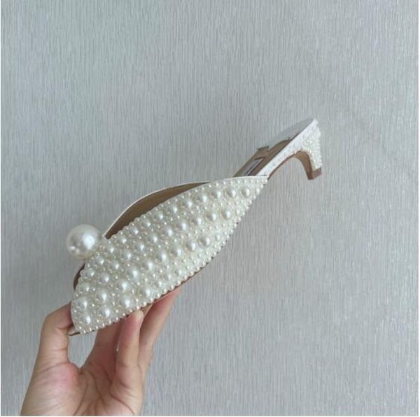 sweet pearls princess slippers peep toe summer kitten heel lady sandals fashion summer slides shoes big size 35-42, Black
sweet pearls princess slippers peep toe summer kitten heel lady sandals fashion summer slides shoes big size 35-42, Black