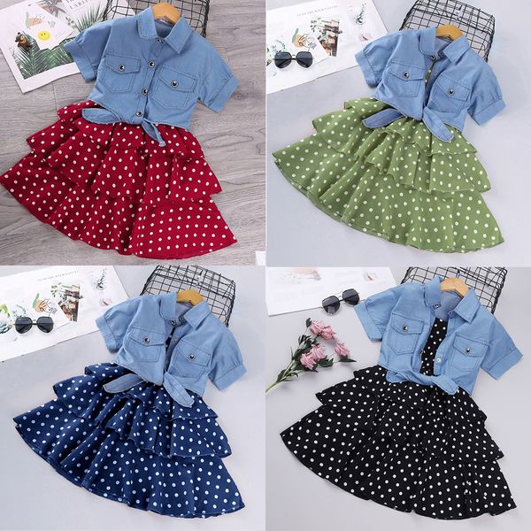 clothing sets spring summer girls clothes fashion children s t shirt suspenders polka dot dress 2pcs suit kids costume 230504, White
clothing sets spring summer girls clothes fashion children s t shirt suspenders polka dot dress 2pcs suit kids costume 230504, White
