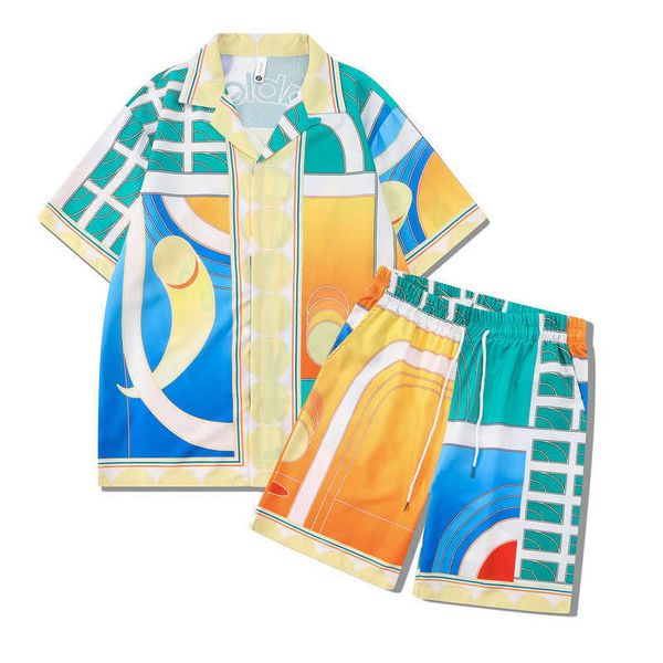 men's casual shirts colorido impresso grfica camisa streetwear homem agasalho conjunto hip hop casual praia frias manga curta terno 202, White;black
men's casual shirts colorido impresso grfica camisa streetwear homem agasalho conjunto hip hop casual praia frias manga curta terno 202, White;black