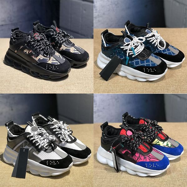 2023 italy chain reaction shoes sneakers casual shoe triple black white multi-color suede height reflective luxury women men designer traine
2023 italy chain reaction shoes sneakers casual shoe triple black white multi-color suede height reflective luxury women men designer traine