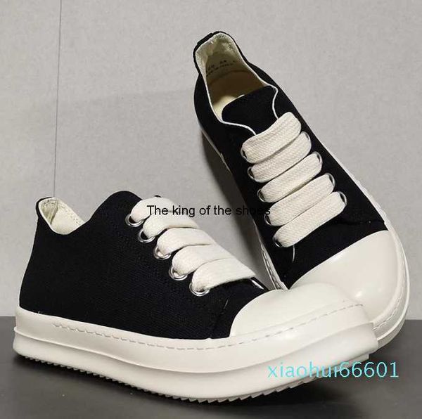 high street brand rick ro low canvas board shoes owens sneakers men mens casual men s 220614
high street brand rick ro low canvas board shoes owens sneakers men mens casual men s 220614